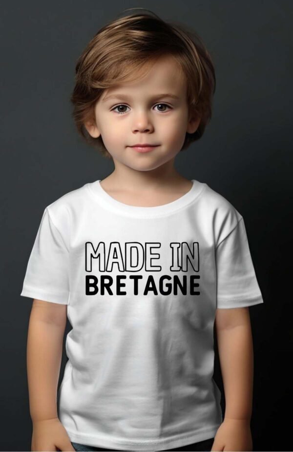 T-shirt Garçon en Gros | Made in Bretagne