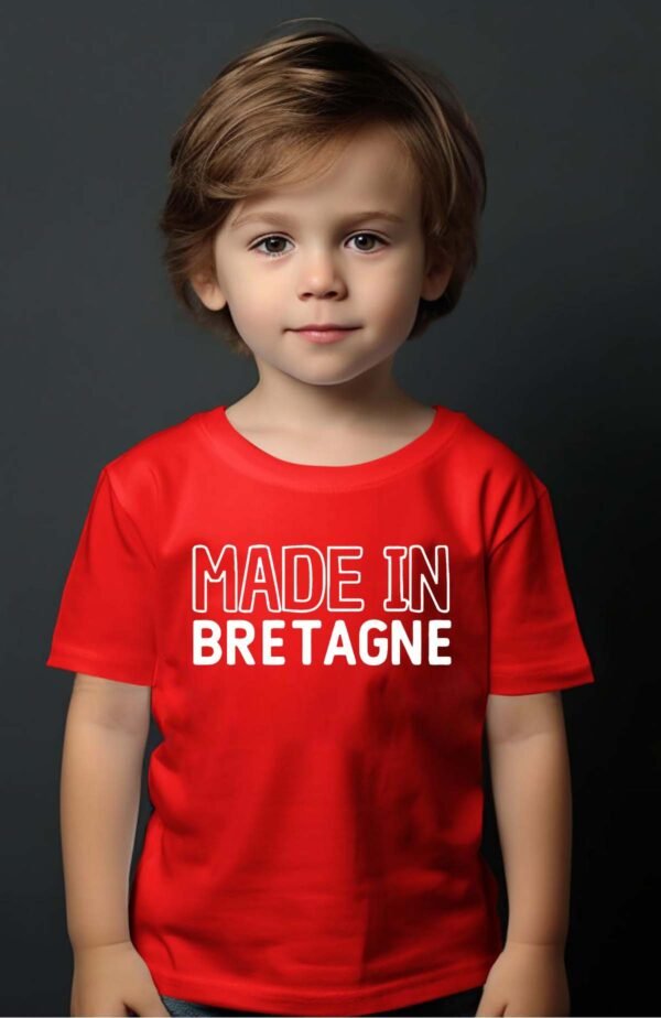 T-shirt Garçon en Gros | Made in Bretagne