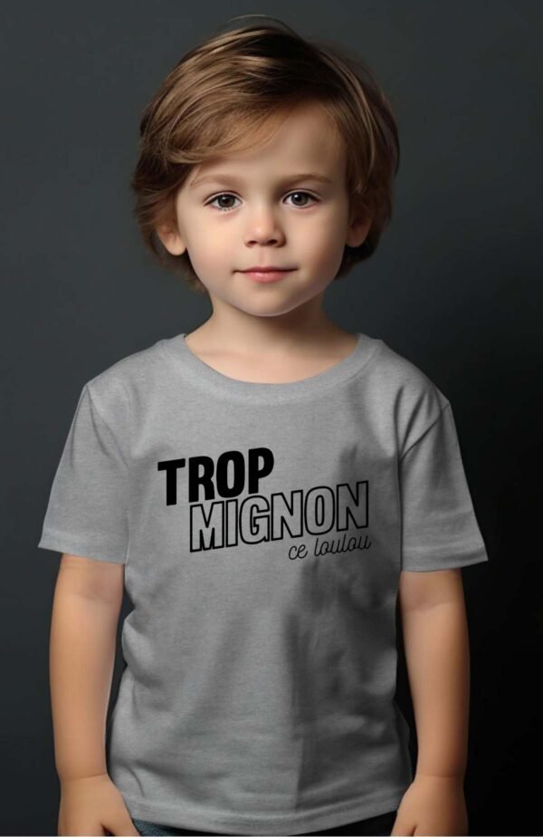 T-shirt Garçon en Gros | Trop mignon ce loulou