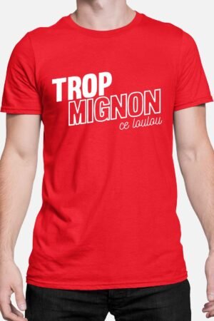 Mignon loulou – Tshirt Homme – Rouge