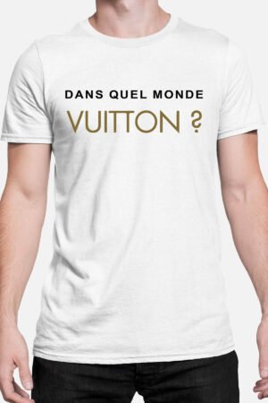 Dans quel monde Vuitton - Tshirt Homme