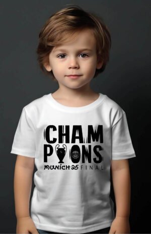 Paris munich Winner – Tshirt Garçon – Blanc