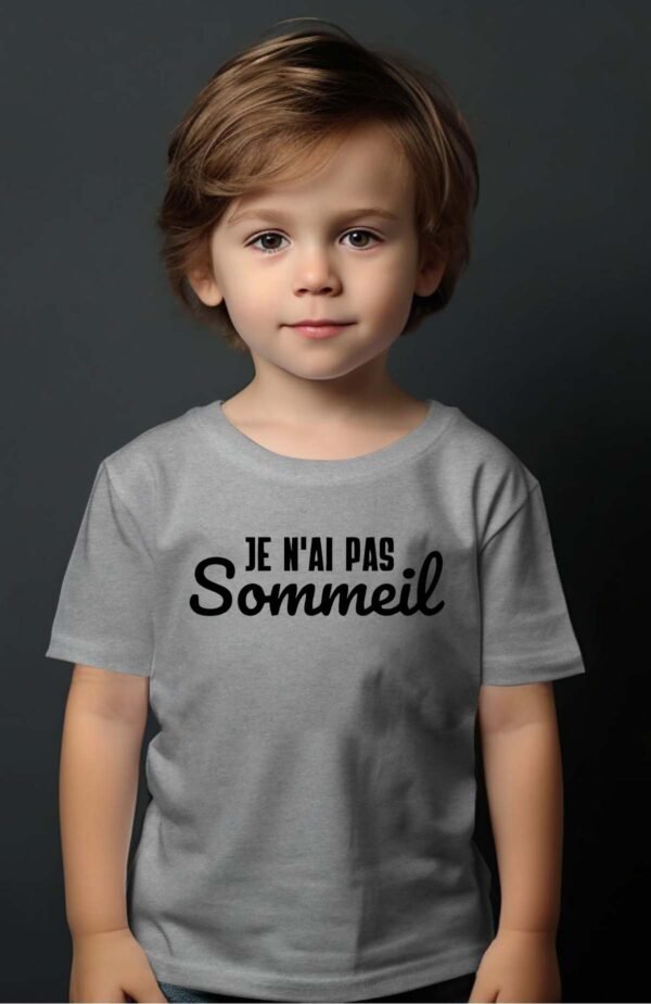 T-shirt Garçon en Gros | Je n'ai pas sommeil