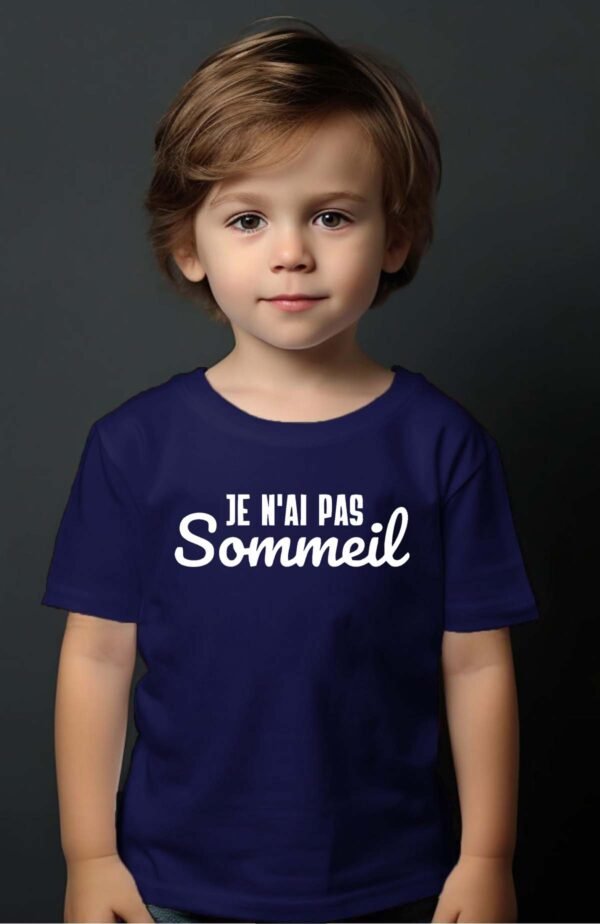 T-shirt Garçon en Gros | Je n'ai pas sommeil