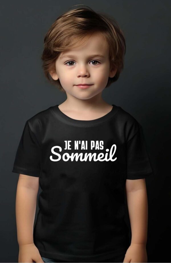 T-shirt Garçon en Gros | Je n'ai pas sommeil