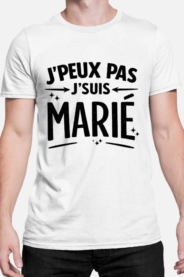 J'peux pas j'suis marié - Tshirt Homme