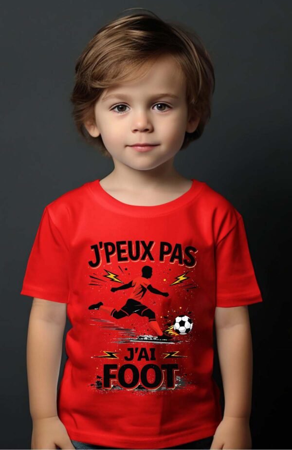 T-shirt Garçon en Gros | J'peux pas j'ai foot