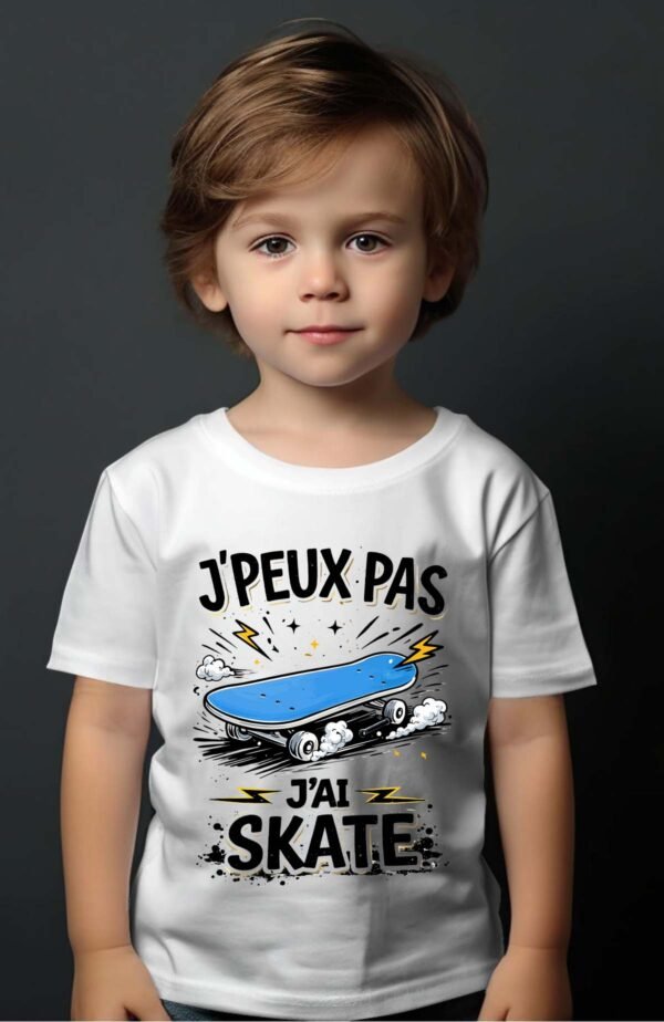 T-shirt Garçon en Gros | J'peux pas j'ai skate