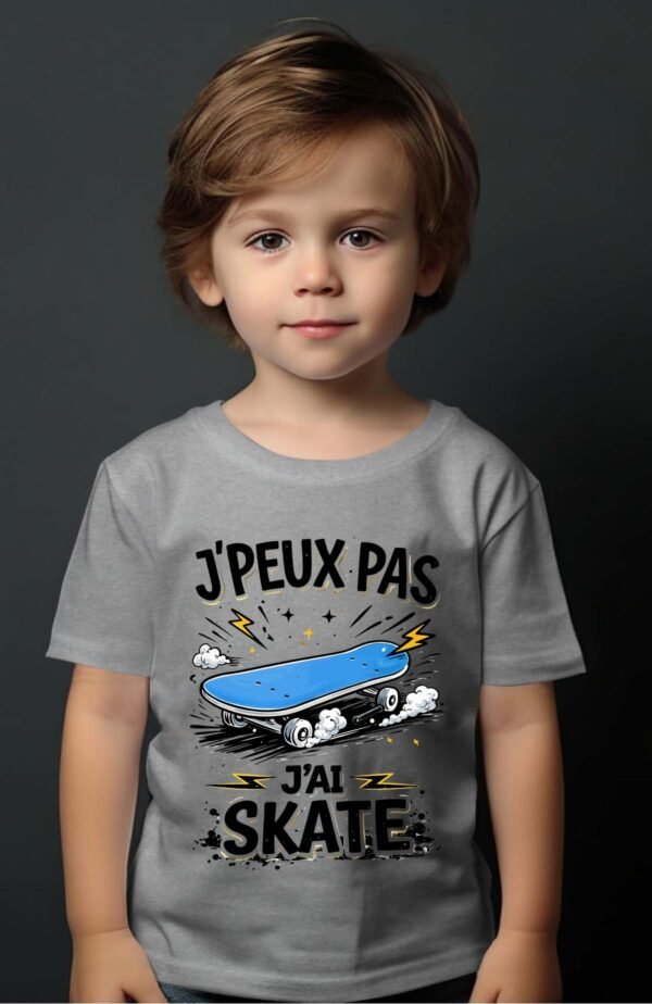 T-shirt Garçon en Gros | J'peux pas j'ai skate
