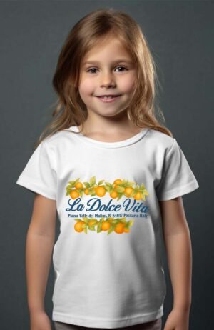 T-shirt Col Rond Fille - Piazza valle