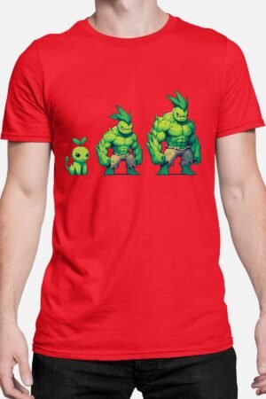 PokHulk – Tshirt Homme – Rouge