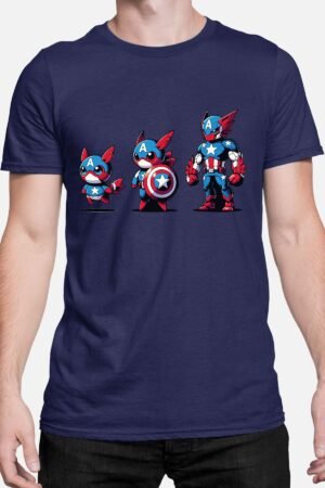 Poke America - Tshirt Homme