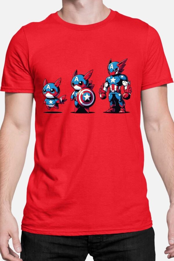 Poke America - Tshirt Homme