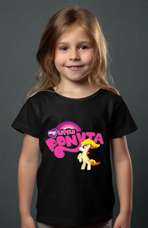 T-shirt Col Rond Fille - Ponyta