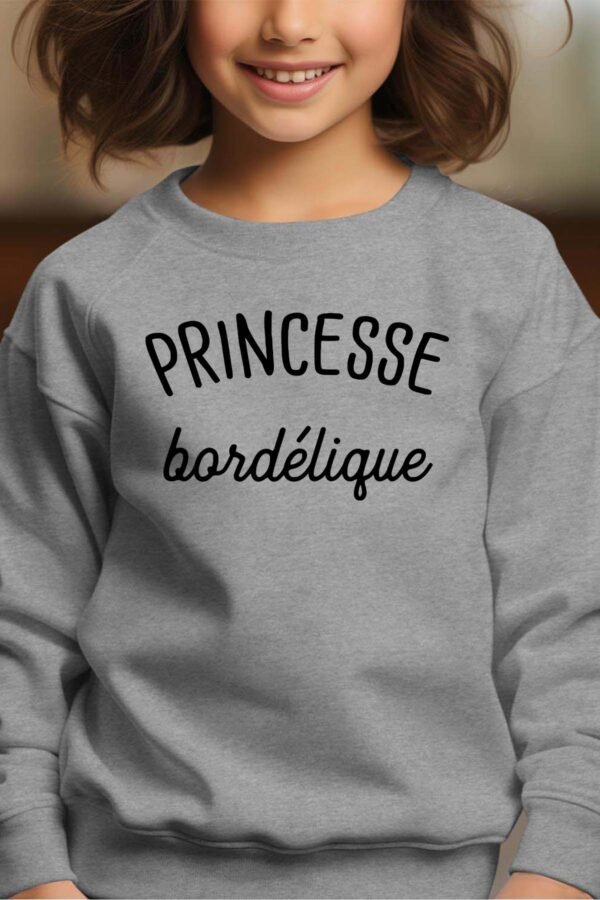 Sweat Col Rond Fille en Gros | Princesse bordélique
