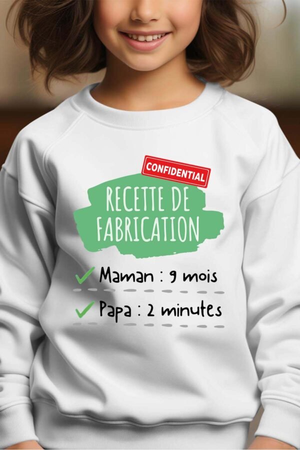 Sweat Col Rond Fille en Gros | Recette de fabrication