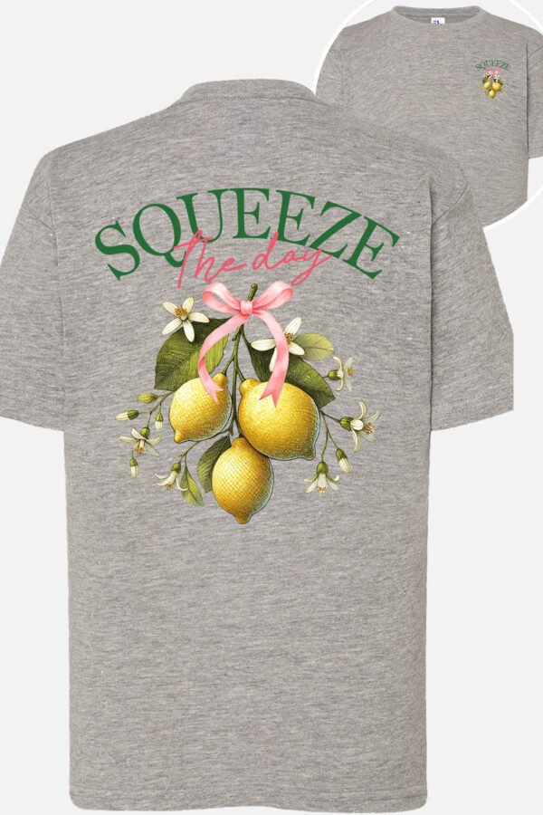 T-shirt Col Rond Fille - Squeeze the day