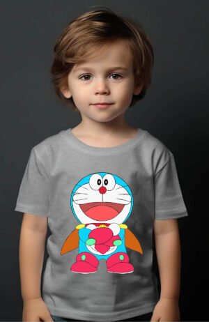 Super Bleu – Tshirt Garçon – Gris