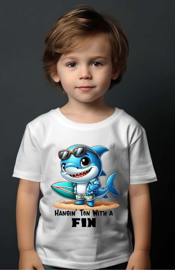 T-shirt Garçon en Gros | Surf shark