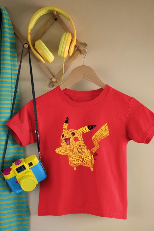T-shirt Col Rond Fille - Pika txt