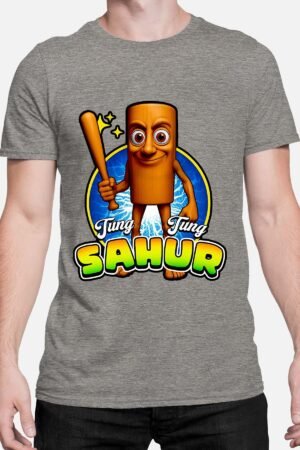 Tung Sahur – Tshirt Homme – Gris