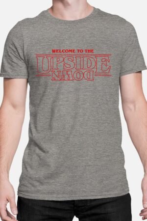 Upside Down – Tshirt Homme – Gris