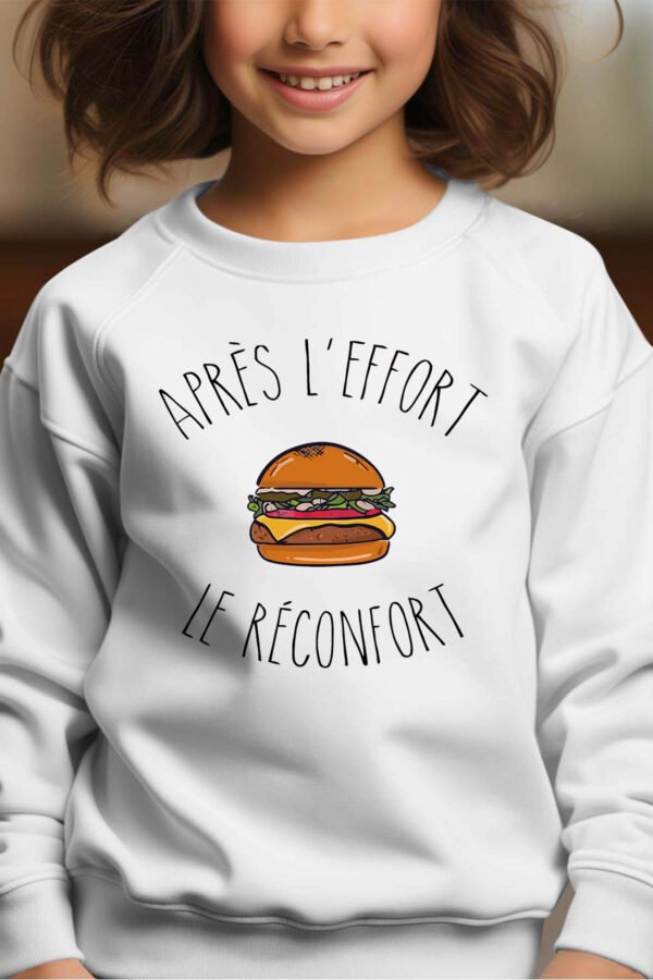 Sweat Col Rond Fille en Gros | Après l'effort le réconfort