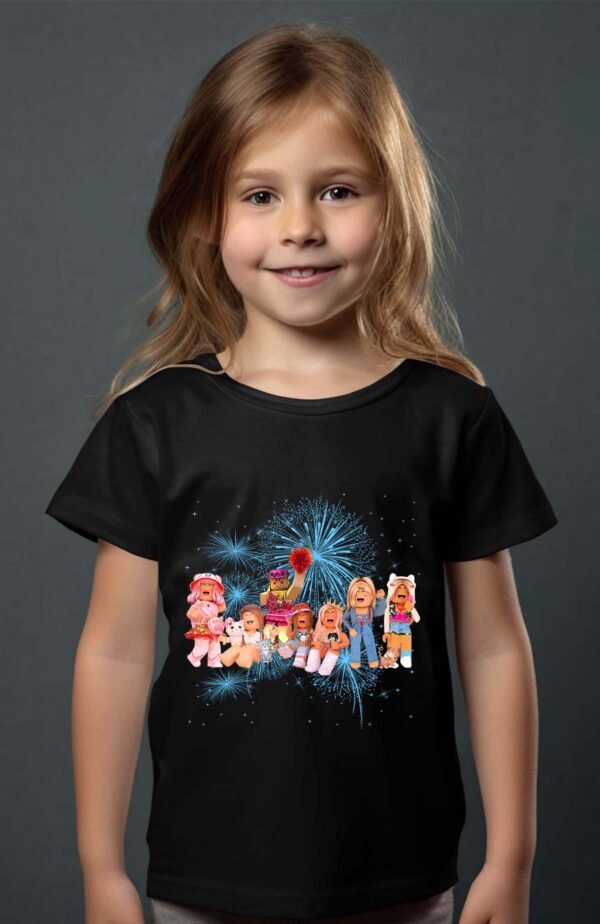 T-shirt Col Rond Fille - Friends roblox
