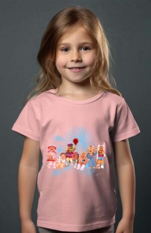 T-shirt Col Rond Fille - Friends roblox