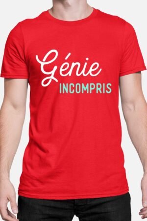 genie incompris – Tshirt Homme – Rouge