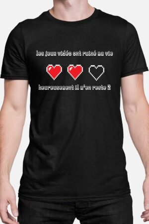 Les jeux vidéo ont ruiné ma vie - Tshirt Homme