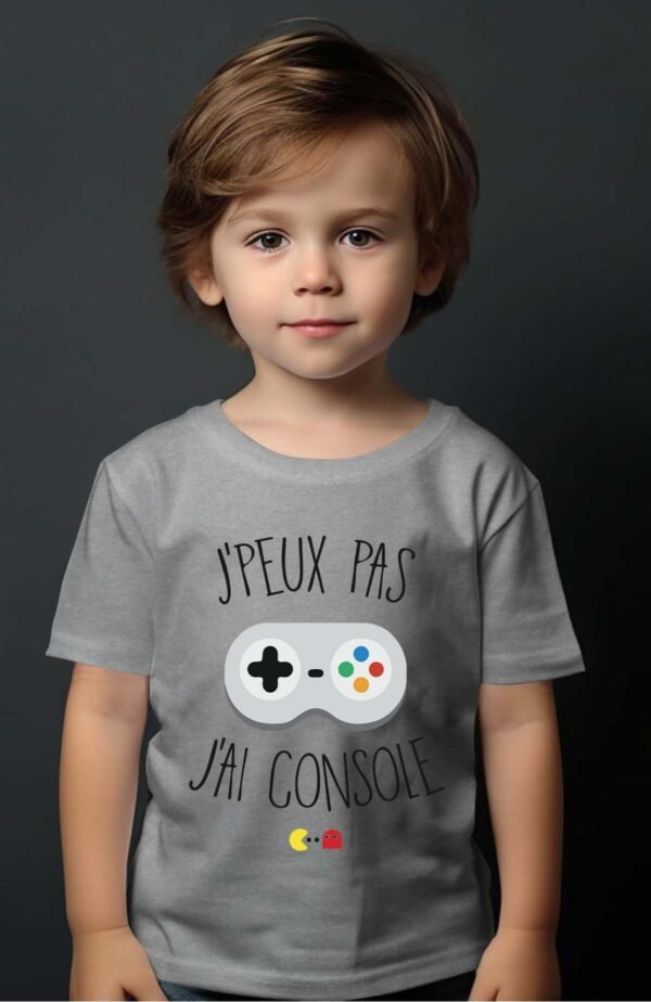 T-shirt Garçon en Gros | J'peux pas j'ai console
