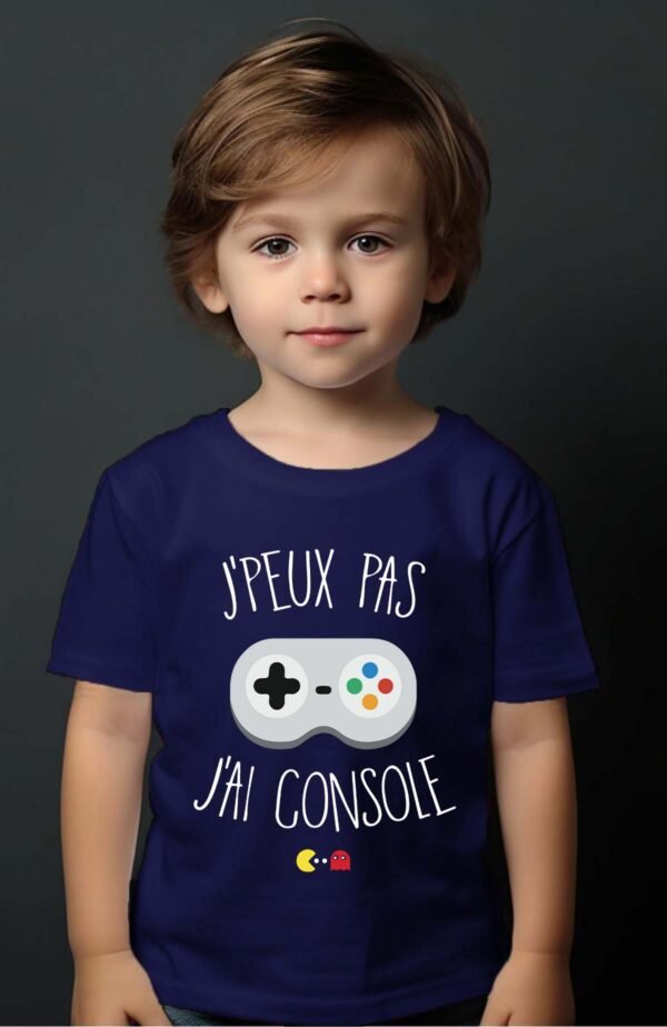 T-shirt Garçon en Gros | J'peux pas j'ai console
