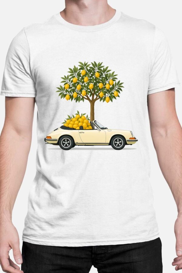 Lemon car - Tshirt Homme