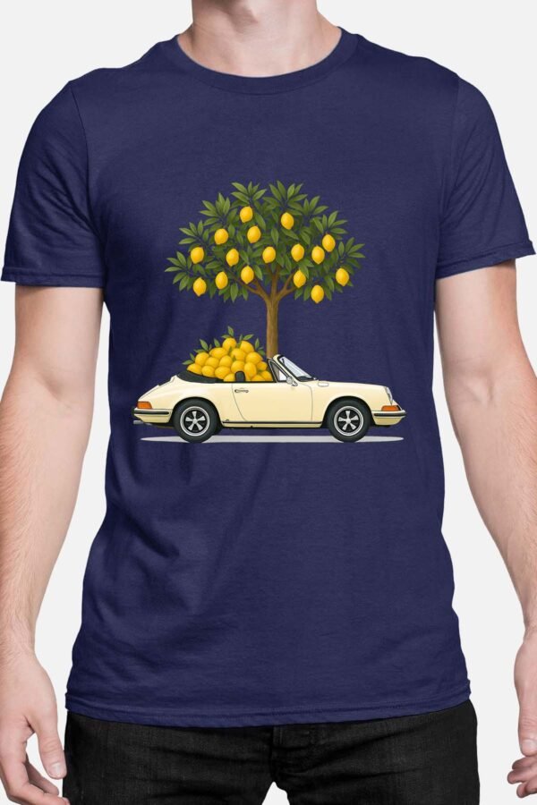 Lemon car - Tshirt Homme