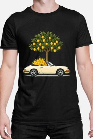 Lemon car - Tshirt Homme