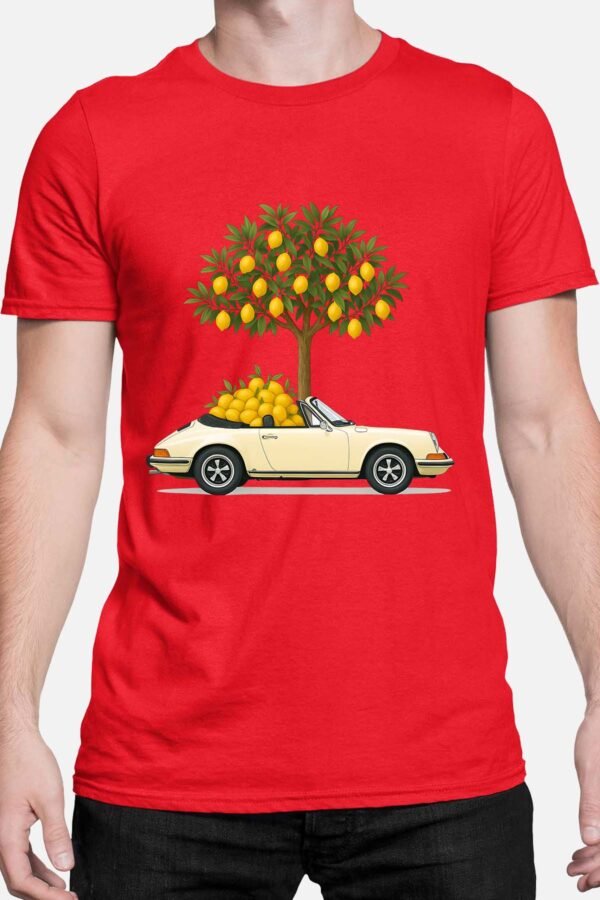 Lemon car - Tshirt Homme