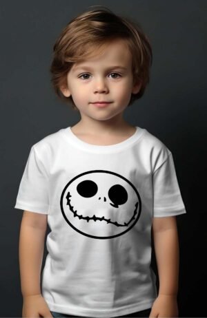 nightmare Sourire – Tshirt Garçon – Blanc