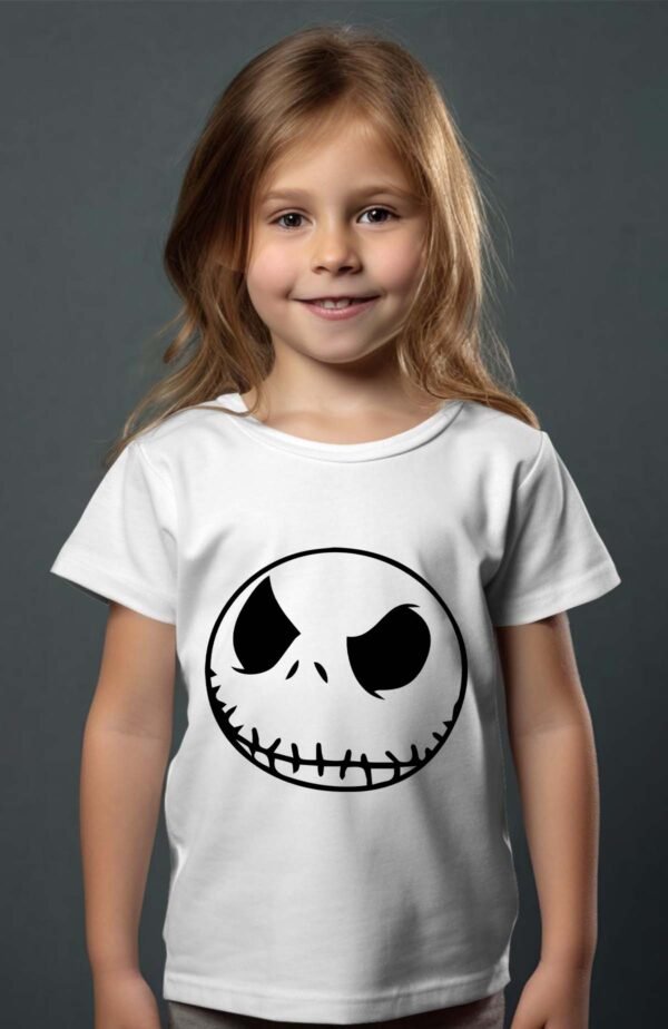 T-shirt Col Rond Fille - Nightmare tête