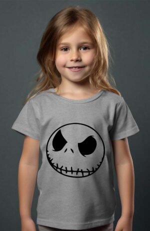 T-shirt Col Rond Fille - Nightmare tête