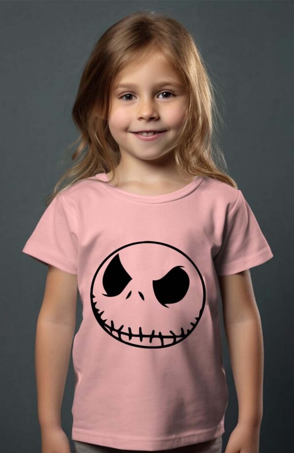 T-shirt Col Rond Fille - Nightmare tête