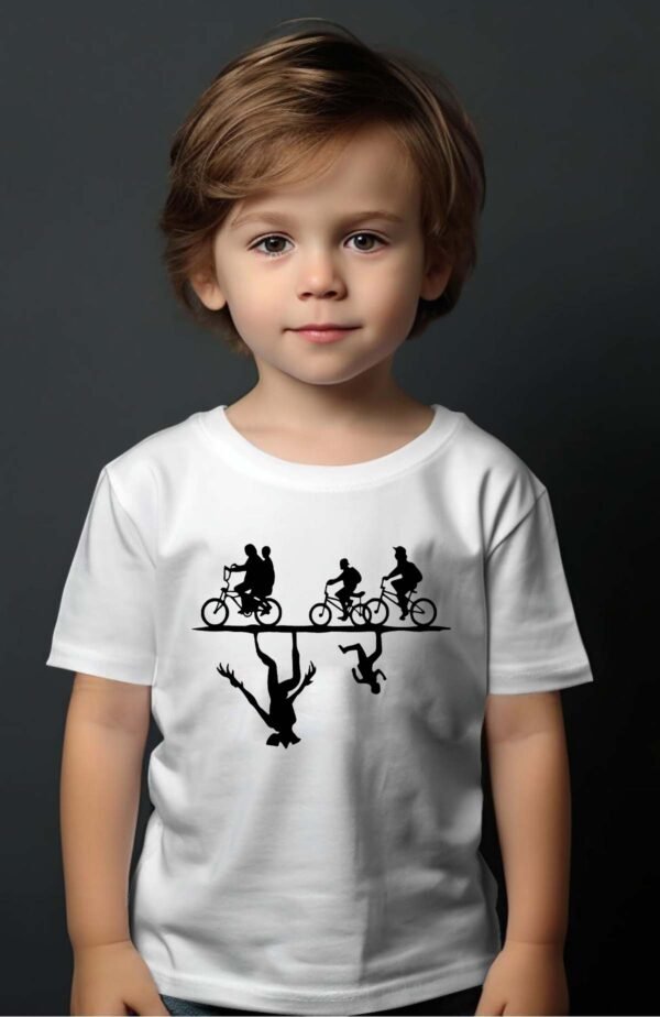 T-shirt Garçon en Gros | Ombre strangers