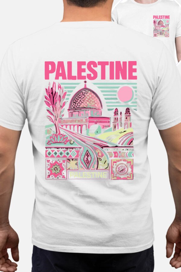 Palestine neon - Tshirt Homme