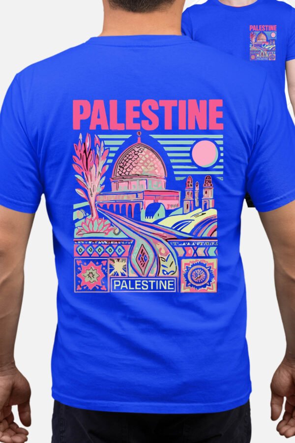 Palestine neon - Tshirt Homme