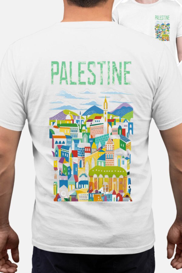 Palestine village - Tshirt Homme