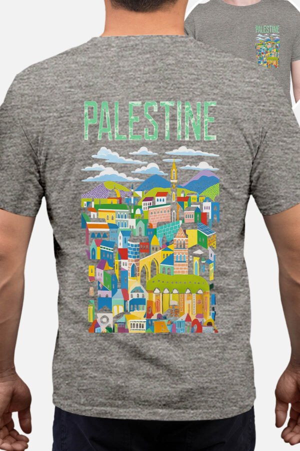 Palestine village - Tshirt Homme