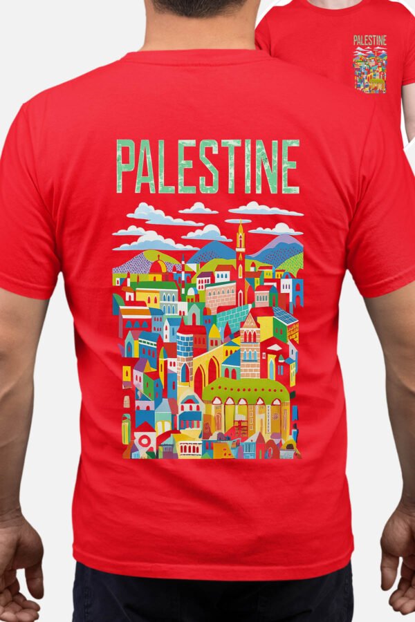 Palestine village - Tshirt Homme