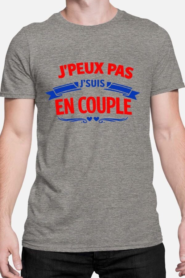 J'peux pas j'suis en couple - Tshirt Homme
