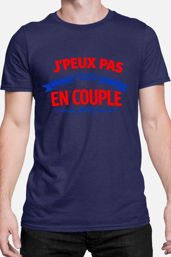 J'peux pas j'suis en couple - Tshirt Homme