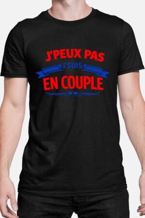 J'peux pas j'suis en couple - Tshirt Homme